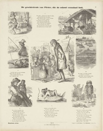 The History of Pieter, Who Had Skipped School
