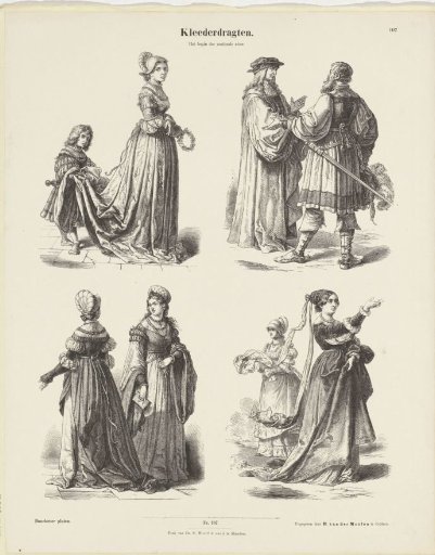 Costumes / The Beginning of the Sixteenth Century