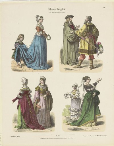 Costumes / The beginning of the sixteenth century