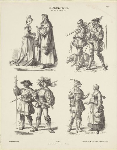 Costumes / The beginning of the sixteenth century