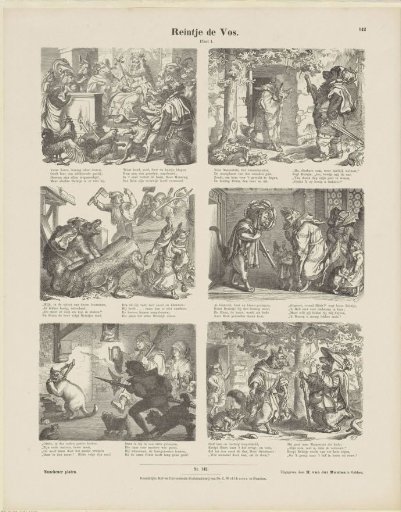 Reynard the Fox. / Plate I
