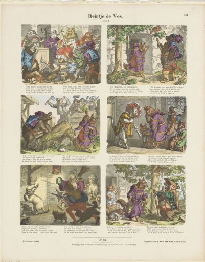Reynard the Fox. / Plate I