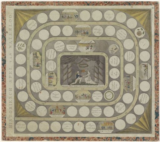 Historisch spel van Waterloo