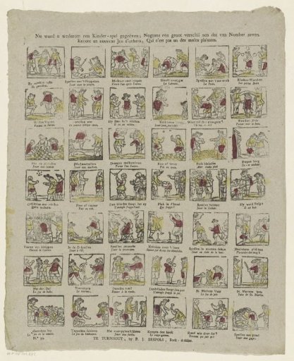 Now once again a children's game is given; Yet with great difference from Number Seven / Encore un nouveau Jeu d'enfants, Qui n'est pas un des moins plaisants