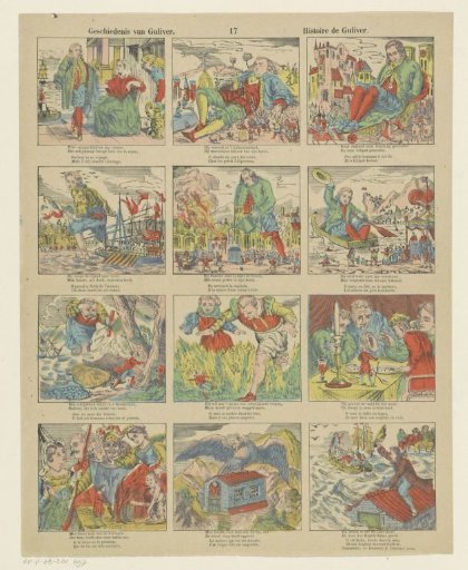 The History of Gulliver / Histoire de Guliver