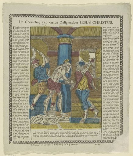 The scourging of our Savior Jesus Christ