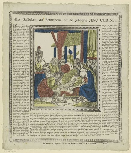 The stable of Bethlehem, or the birth of Jesus Christ