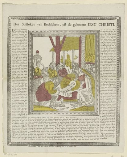 The stable of Bethlehem, or the birth of Jesus Christ