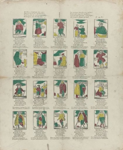 Behold, O children, something strange: / A whole procession of beggars [(...)]