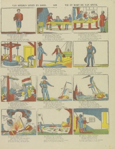 Van Speijk's life and death / Vie et mort de Van Speyk