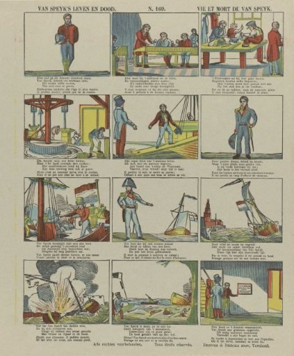 Van Speijk's life and death / Vie et mort de Van Speyk