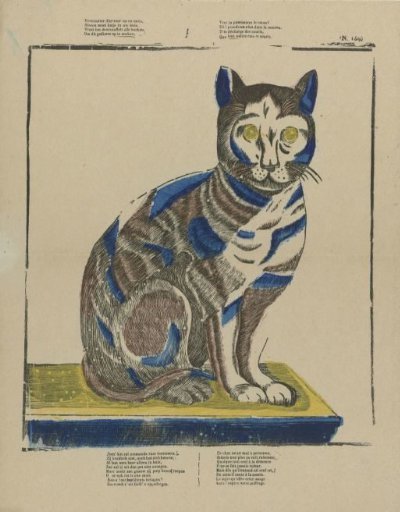 No animal is more useful against rats and mice / Than a pretty cat in your house [(...)]