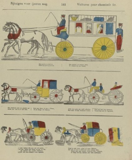 Carriages for railways / Voitures pour cheminde fer