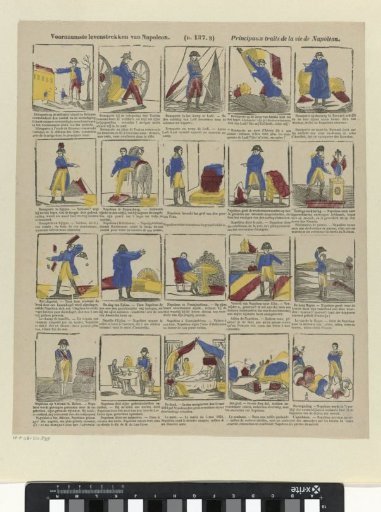 Principal life traits of Napoleon / Principaux traits de la vie de Napoléon