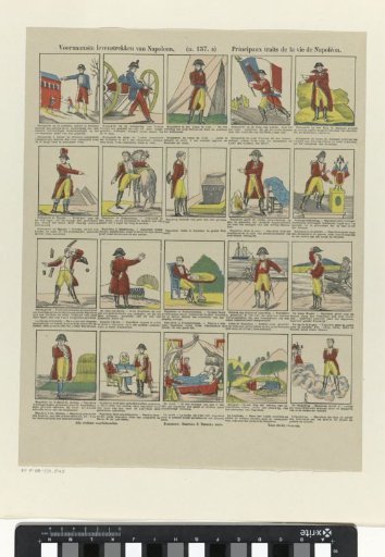 Principal life traits of Napoleon / Principaux traits de la vie de Napoléon