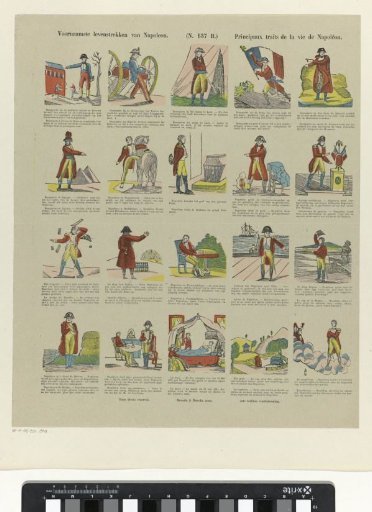 Principal life traits of Napoleon / Principaux traits de la vie de Napoléon