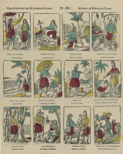 History of Robinson Crusoe / Histoire de Robinson-Crusoé