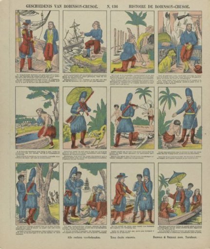 History of Robinson Crusoe / Histoire de Robinson-Crusoe