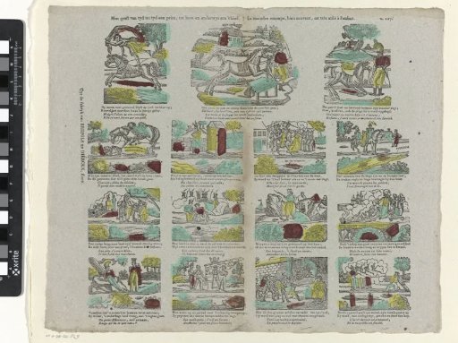 A print is given from time to time as a reward and instruction for the child / The smallest print is often very useful to the child