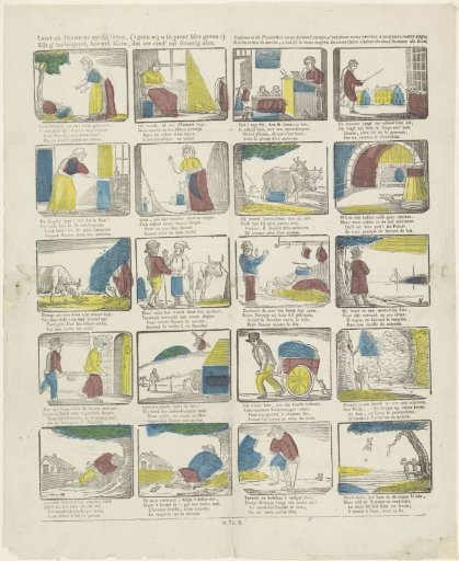 Learn from Little Thumb's Pleasant Life, (Which We Give You Here in Print:) / Be Naughty, Though Small, That Your End Will Be Sad / Children, If of Tom Thumb, I Give You the Image, It Is to Excite You to Always Remain Wise; / Seek Virtue, That Is the True Way to Make You Loved by...