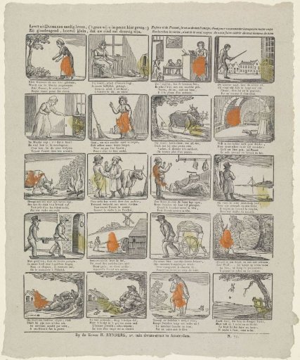 Learn from Little Thumb's Pleasant Life, (Which We Give You Here in Print:) / Be Naughty, Though Small, That Your End Will Be Sad / Children, If of Tom Thumb, I Give You the Image, It Is to Excite You to Always Remain Wise; / Seek Virtue, That Is the True Way to Make You Loved by...