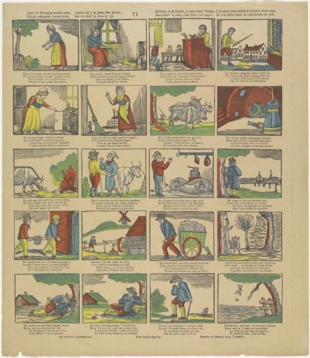 Learn from Tom Thumb's Pleasant Life, (Which We Give You Here in Print:) / If You Are Naughty, Though Small, Your End Will Be Sad / Children, Since of Tom Thumb, I Give You the Image, It Is to Excite You to Always Remain Wise; / Seek Virtue, That Is the True Means to Make You Cherished by...