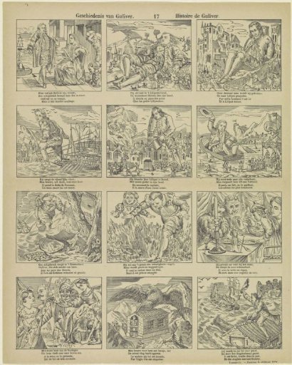 The History of Gulliver / Histoire de Guliver