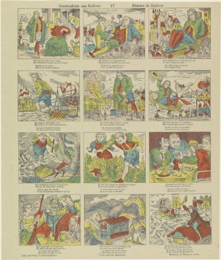 The History of Gulliver / Histoire de Guliver