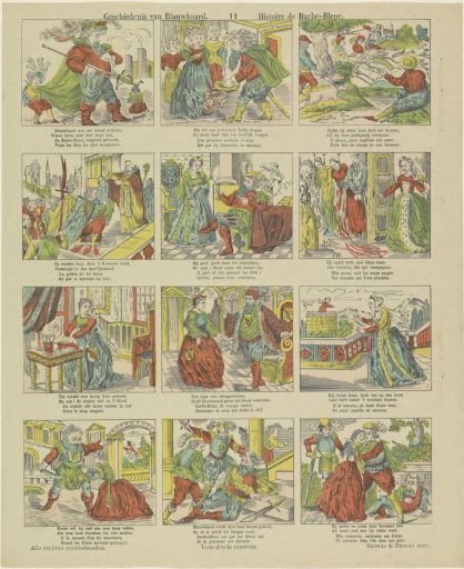 History of Bluebeard / Histoire de Barbe-Bleue