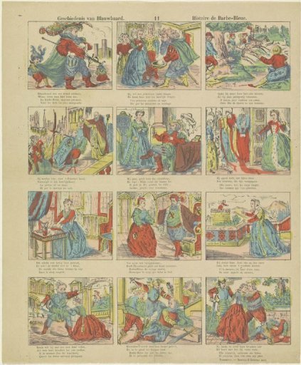 History of Bluebeard / Histoire de Barbe-Bleue