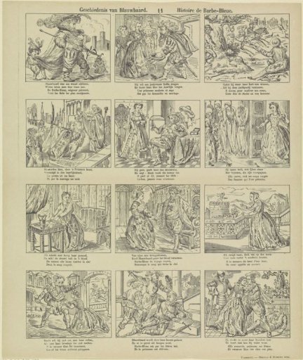 History of Bluebeard / Histoire de Barbe-Bleue