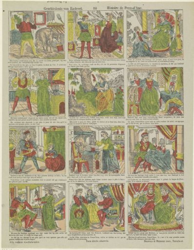 History of Donkeyskin / Histoire de Peau-d'ane