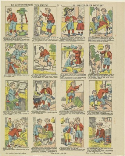 The Pranks of Ernest / Le espiègleries d'Ernest