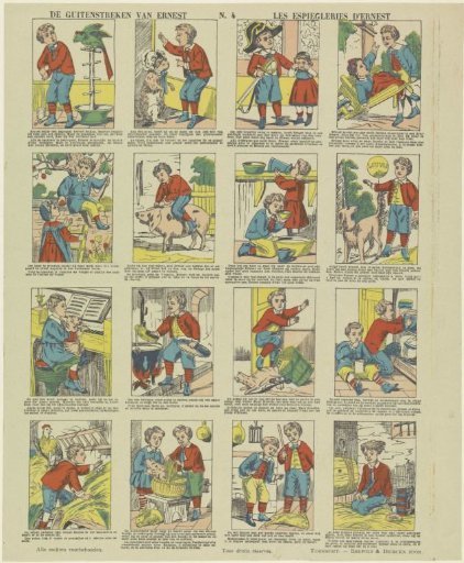 The Pranks of Ernest / Le espiegleries d'Ernest