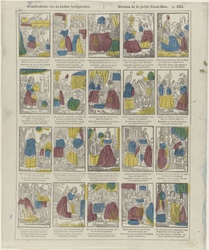 Story of Cinderella / Histoire de la petite Cendrillon