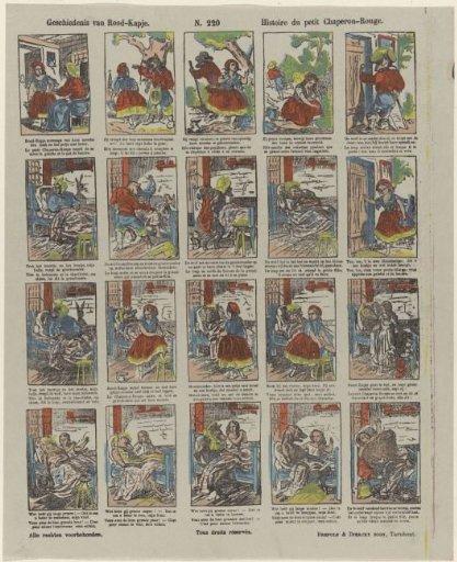 Story of Little Red Riding Hood / Histoire du petit Chaperon-Rouge