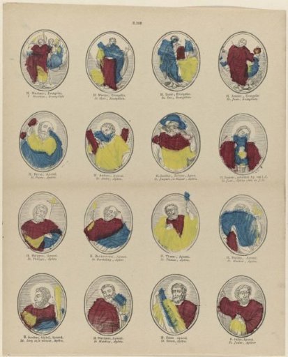 Evangelists and apostles