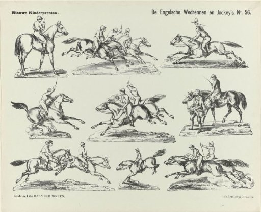 The English Horse Races and Jockeys
