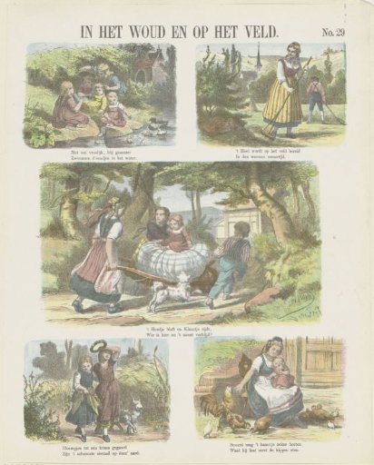 In the woods and in the fields