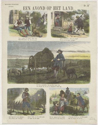 An evening in the countryside