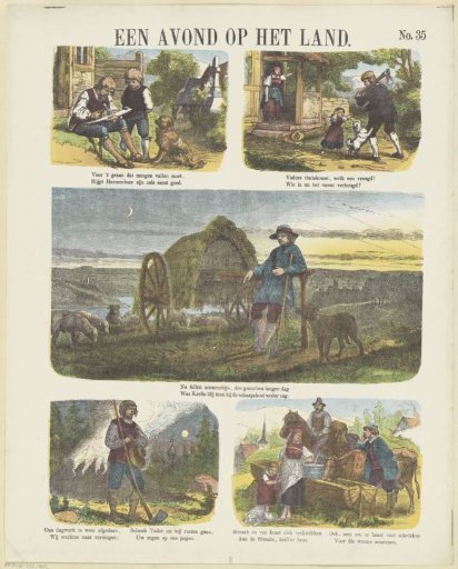 An evening in the countryside