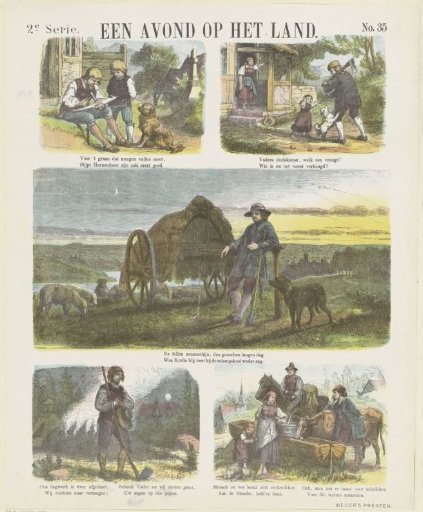 An evening in the countryside