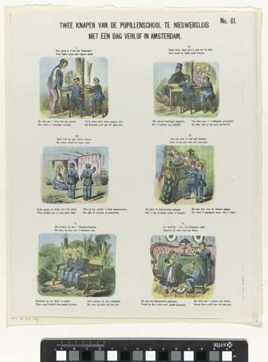 Two Boys from the Orphanage in Nieuwersluis / with one day's leave in Amsterdam