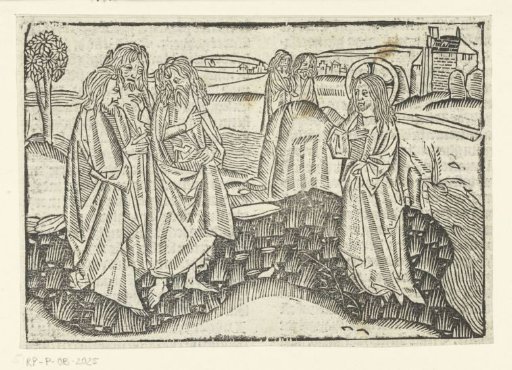 Christ choosing his first disciples