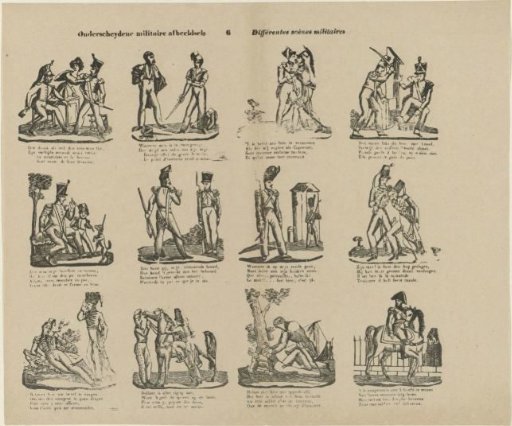 Various Military Scenes / Différentes scènes militaires