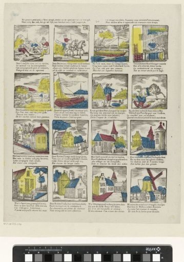 This Print Gift, O Dear Youth, Serves in Your Playtime as Your Joy, / But Also Take Care That You First Devote Your Time to the Love of Learning / Cet image ma chère jeunesse vous servent d'amusement, Mais tachez done à apprendre et consacre votre temps