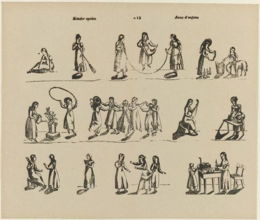 Children Playing / Jeux d'enfans
