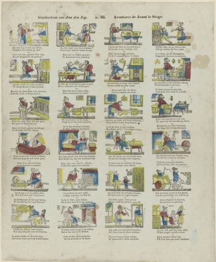 History of Jan the Ape / Aventures de Janot le Singe