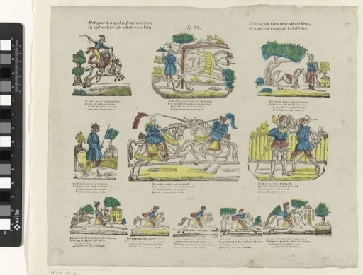The Horse Game is Fine to See, / I Will Here Provide the Sketch / The Tournament is Often Beautiful, / I Will Render the Tableau for You