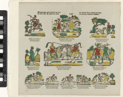 The Horse Game is Fine to See, / I Will Here Provide the Sketch / The Tournament is Often Beautiful, / I Will Render the Tableau for You